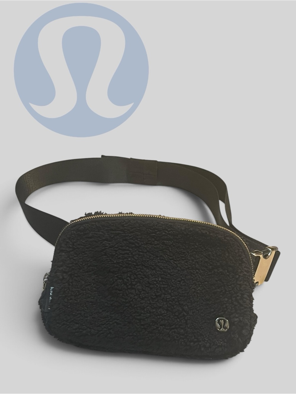 🖤Lululemon Everywhere Fleece Sherpa Belt Bag in Black